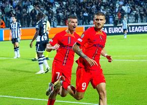 Cine transmite la TV Rangers - FCSB, al treilea meci din Europa League