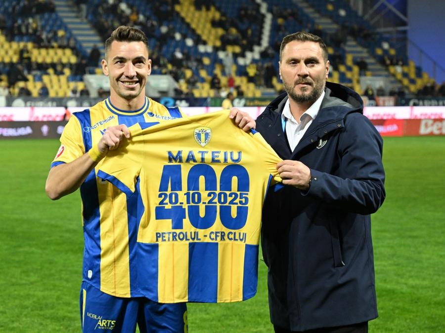 Alexandru Mateiu a jucat până acum doar la trei echipe: FC Brașov, U Craiova și Petrolul. Foto: facebook/fcpetroluloficial Continuă în Superligă și în noul sezon sau pleacă în Ungaria? Discuții de culise pentru un nou transfer în carieră