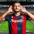 Riccardo Orsolini este cel mai periculos jucător al Bologniei. E anunțat titular cu FCSB. Fotomontaj: Diana Vasilescu, GSP
