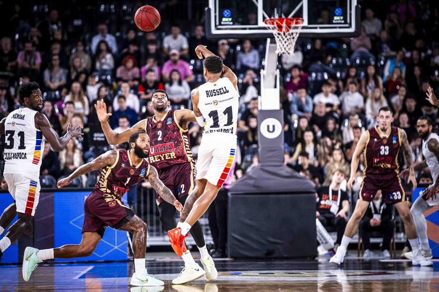 U-BT Cluj-Napoca, victorie crucială în EuroCup, după o repriză de prelungiri cu Umana Reyer Venezia