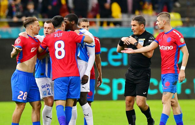 Superliga, „măcelărită” de arbitraj: 50 de greșeli majore în 13 etape! » O superputere din Capitală, „boxată” de centrali + dezastru în ultima rundă de campionat