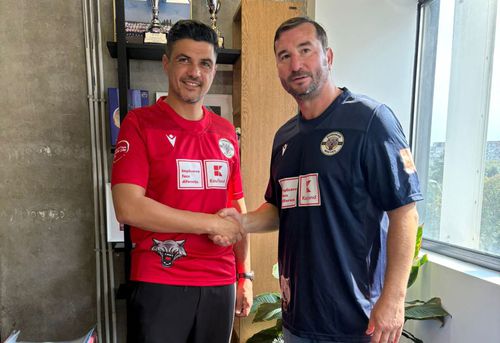 Vlad Andronescu și Alin Petrache / FOTO: Facebook @CS Rapid