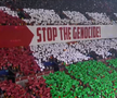 Turcii de la Galatasaray au afișat o scenografie pro-palestiniană la meciul cu Bodo Glimit, din runda cu numărul 3 a Ligii Campionilor.