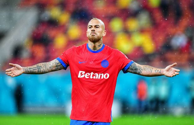 Denis Alibec, gest special înainte de FCSB - Bologna: „Vrea să facă asta”