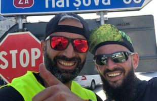 FOTO Aventură în alergare » Ștefan Tudor și Mihai Nenciu au plecat de pe plaja din Mamaia și au ajuns în vârf de munte după un ultramaraton inedit, care a durat 7 zile
