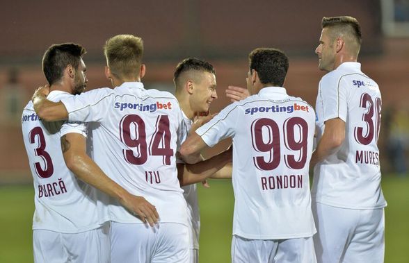 VIDEO CFR Cluj - Chindia Târgoviște 4-0 » Campioana României are un moral excelent pentru meciul cu Lazio » Jucătorii oaspeților, gafe nepermise