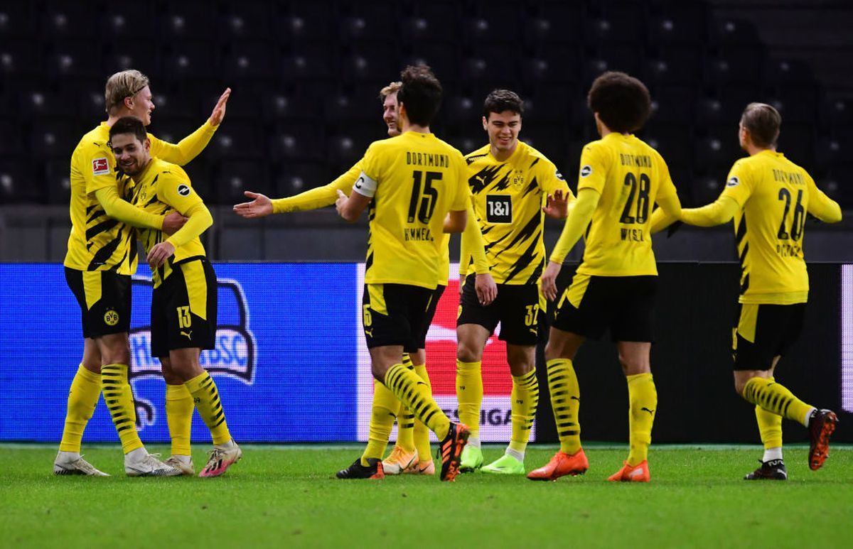 Haaland, Hertha - Dortmund 2-5