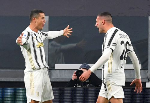 Cristiano Ronaldo, ”dublă” pentru Juventus contra lui Cagliari, scor 2-0, a marcat 748 de goluri în carieră. Încă 25 și îi va lăsa în urmă pe Pelé și Romario. Foto: Guliver/GettyImages