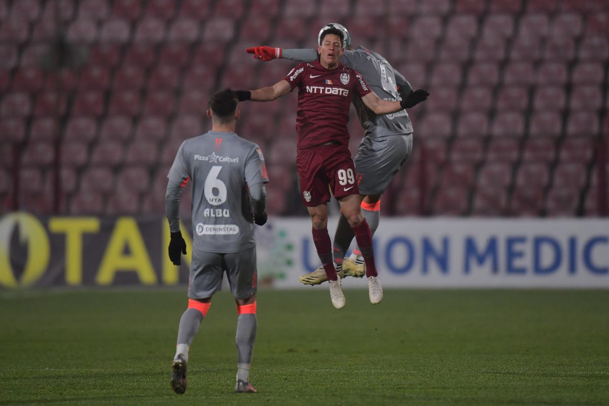 FOTO+VIDEO. CFR Cluj - UTA 0-1 » Surpriză uriașă în Gruia! Campioana pierde al doilea meci la rând acasă