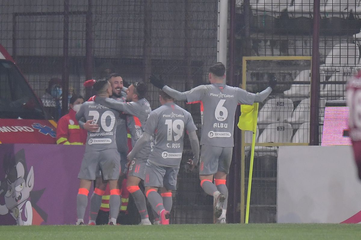 CFR Cluj - UTA (22 noiembrie 2020)