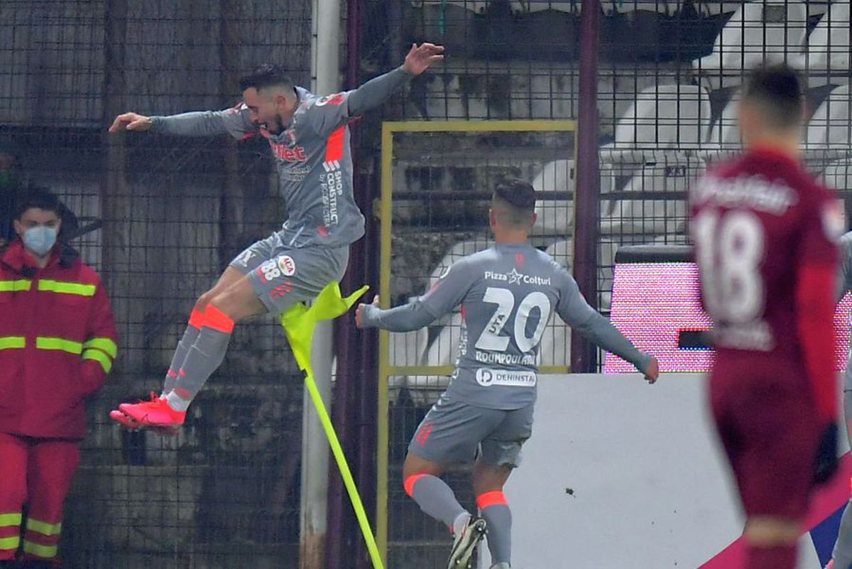 CFR Cluj - UTA 0-1. Ioan Hora, omul meciului: „Un rezultat enorm, extraordinar!” + Concluziile lui Balint