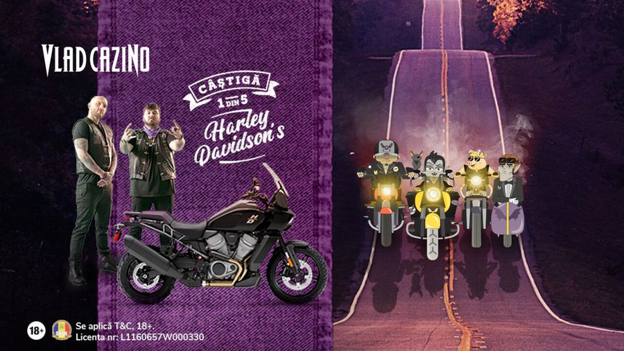 Ultimele 3 motociclete Harley părăsesc „bârlogul” vampirului Vlad la finalul aceste săptămâni