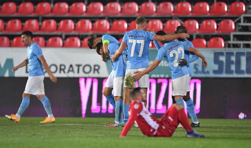 FC Voluntari a învins-o pe Dinamo, scor 2-1, în ultimul meci al rundei #16 din Liga 1.