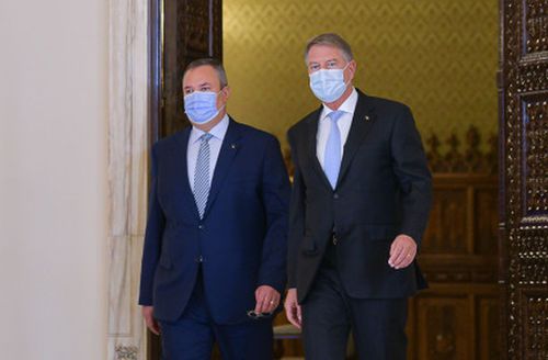 Nicolae Ciucă și Klaus Iohannis // FOTO: presidency.ro