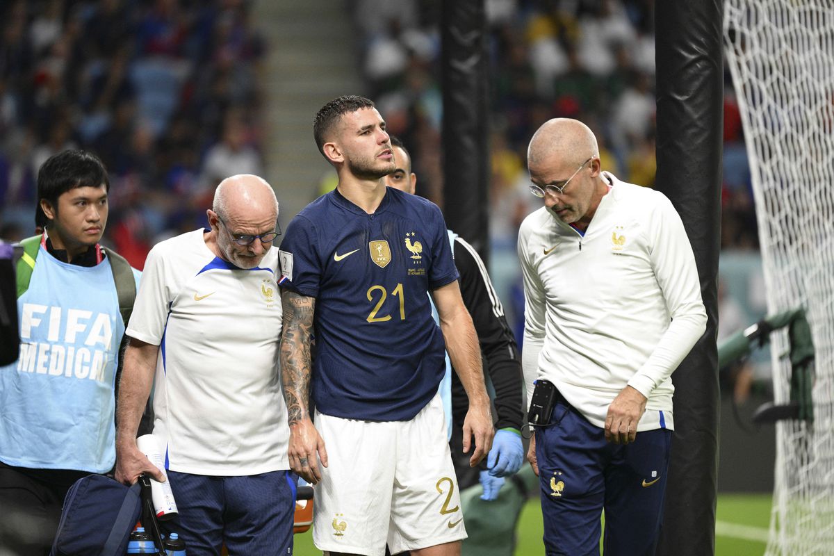 Lucas Hernandez, accidentat în Franța - Australia