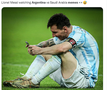 Cele mai tari 7 meme-uri după Argentina - Arabia Saudită 1-2