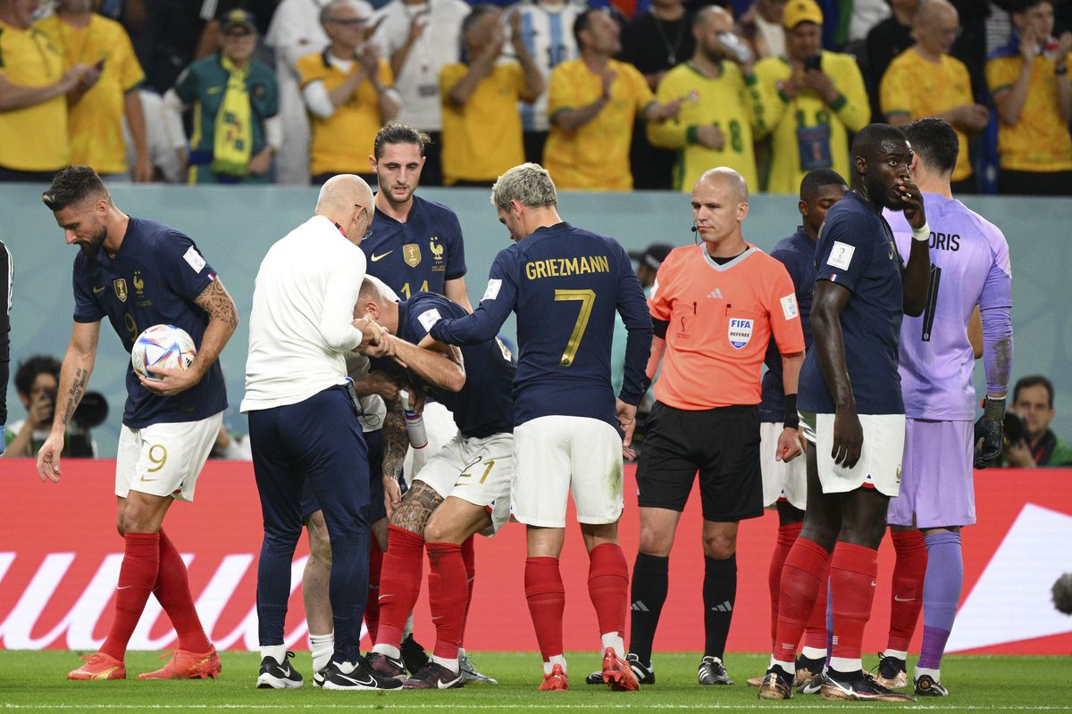 Lucas Hernandez, accidentat în Franța - Australia