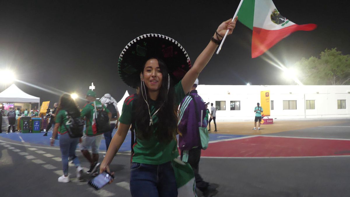 Fanii mexicani au creat cea mai spectaculoasă atmosferă de la CM 2022 » Trimișii GSP prezenți pe stadion, impresionați de publicul de la meciul cu Polonia