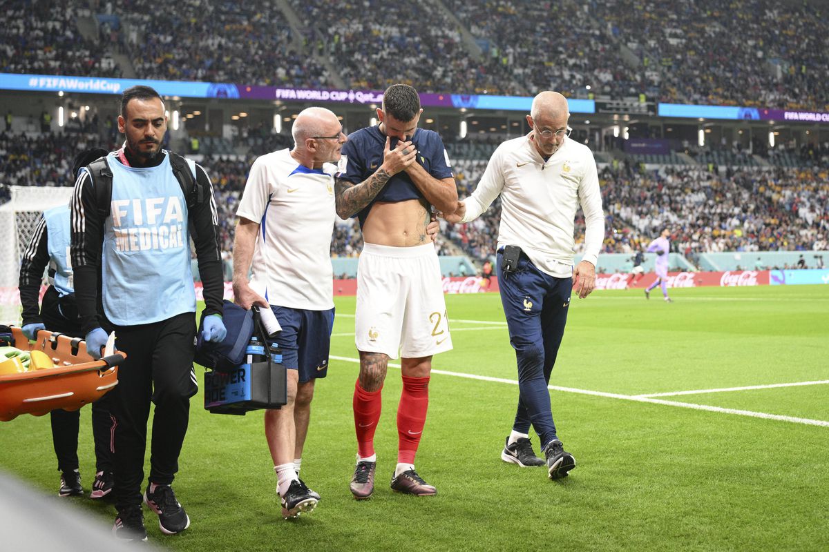 Lucas Hernandez, accidentat în Franța - Australia