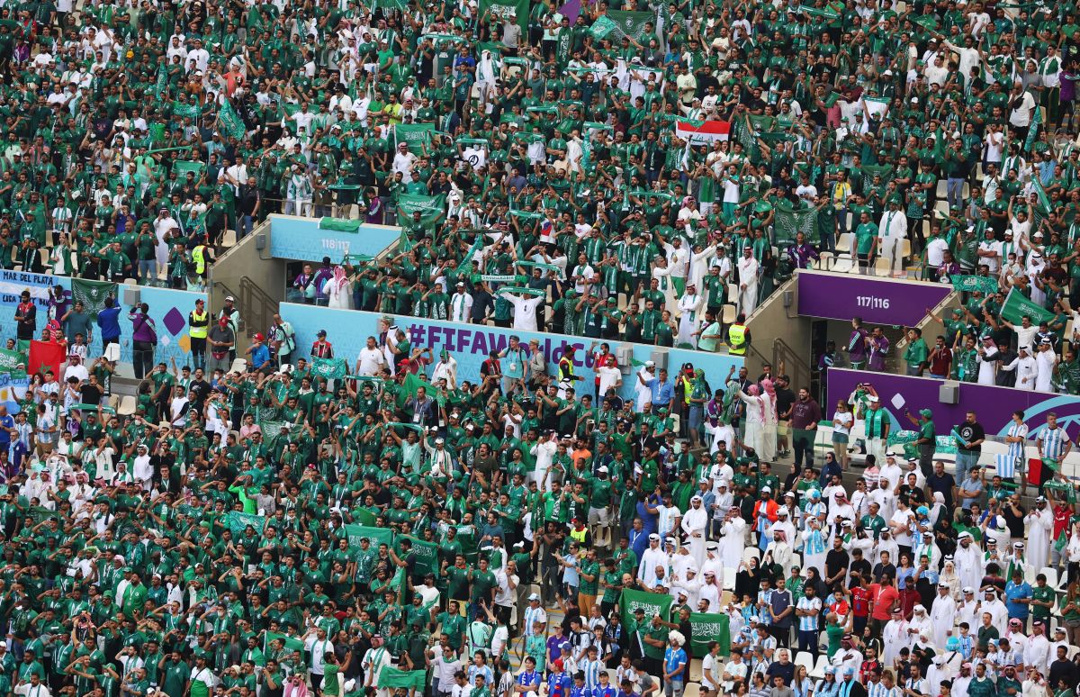 Comentatorul arab s-a dezlănțuit după supergolul din Argentina - Arabia Saudită » Reacție genială în direct