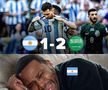 Cele mai tari 7 meme-uri după Argentina - Arabia Saudită 1-2