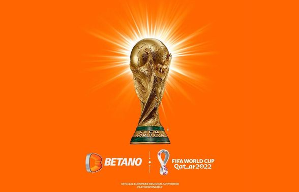 BETANO face echipă cu FIFA pentru Cupa Mondială FIFA 2022 ca Suporter Oficial Regional în Europa