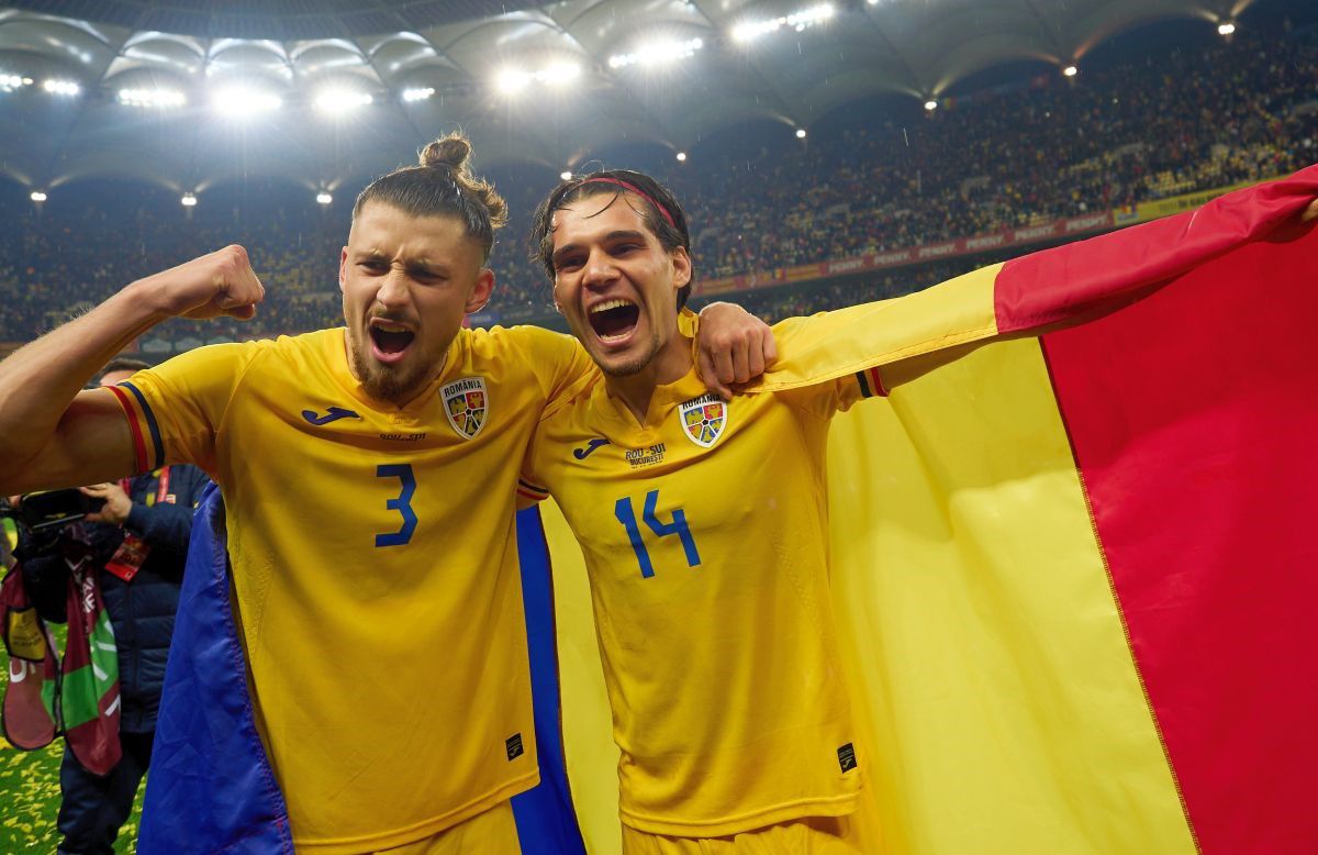 Sărbătoare pe teren după calificarea României la EURO 2024