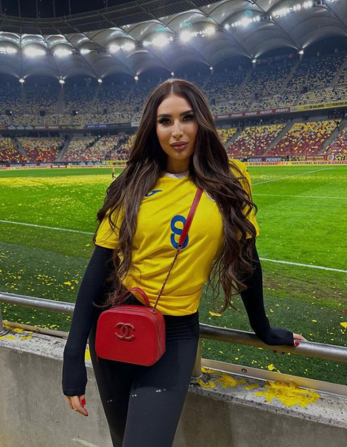 Sarah Dumitrescu - stadion România - Elveția