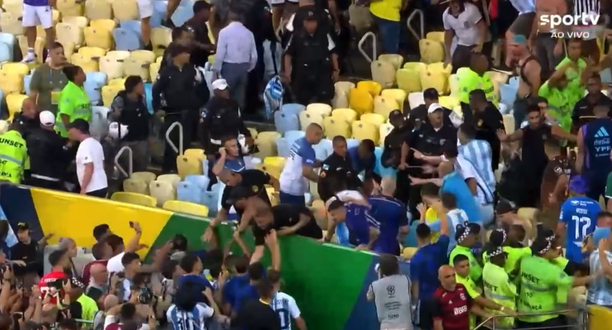 Alt incident șocant pe Maracana: Di Maria a cedat nervos