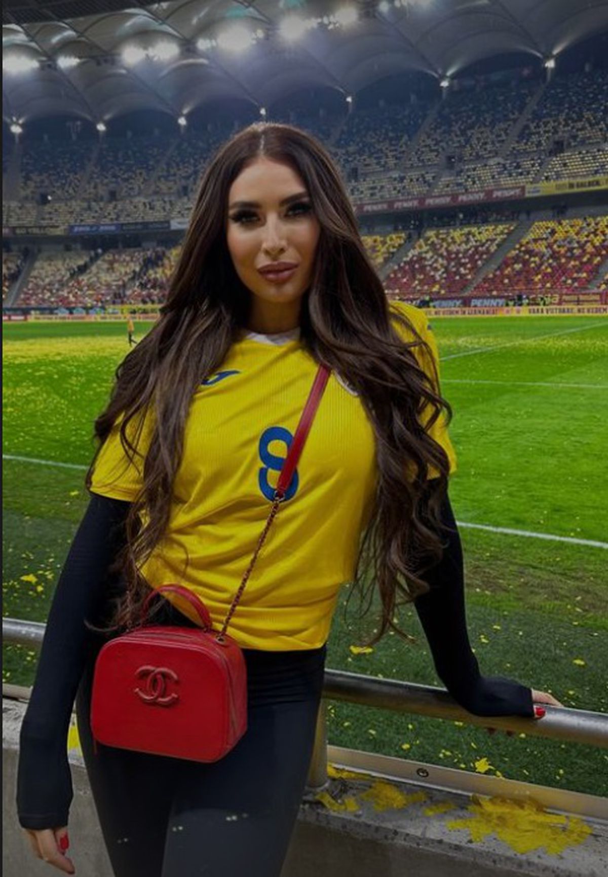 Sarah Dumitrescu - stadion România - Elveția