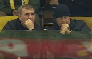 Mircea Lucescu a dezvăluit ce a vorbit cu Hagi în lojă, la România - Elveția