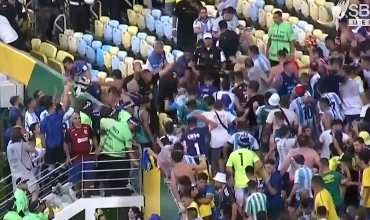 Cel mai dur comentariu după incidentele de la Brazilia - Argentina: „Niște ratați. Ancelotti, nu te duce acolo”