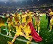 Sărbătoare pe teren după calificarea României la EURO 2024