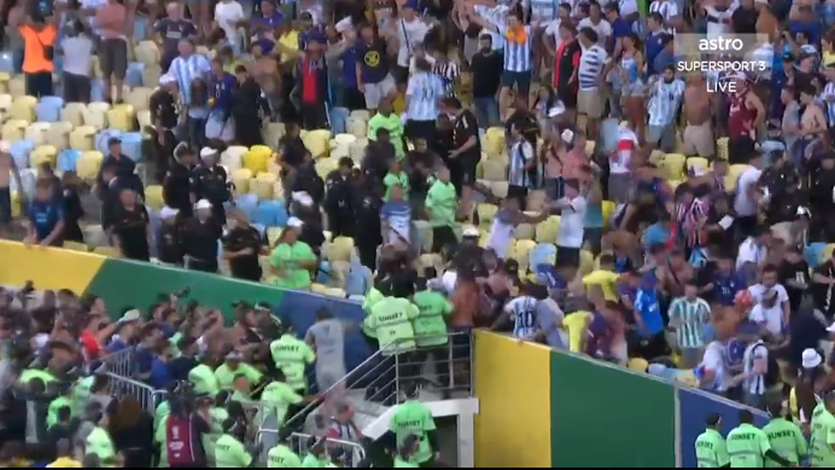 Cel mai dur comentariu după incidentele de la Brazilia - Argentina: „Niște ratați. Ancelotti, nu te duce acolo”