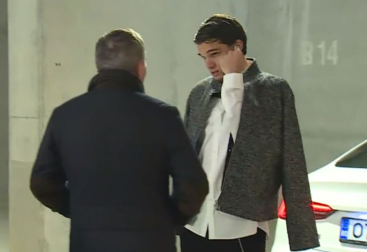 Ianis Hagi și Gică Hagi, după România - Elveția