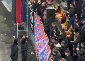 Ce s-a întâmplat la finalul meciului FCSB - Petrolul: reporterii GSP au surprins imaginile din fața peluzei