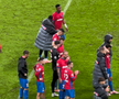 Imagini de la finalul meciului FCSB - Petrolul