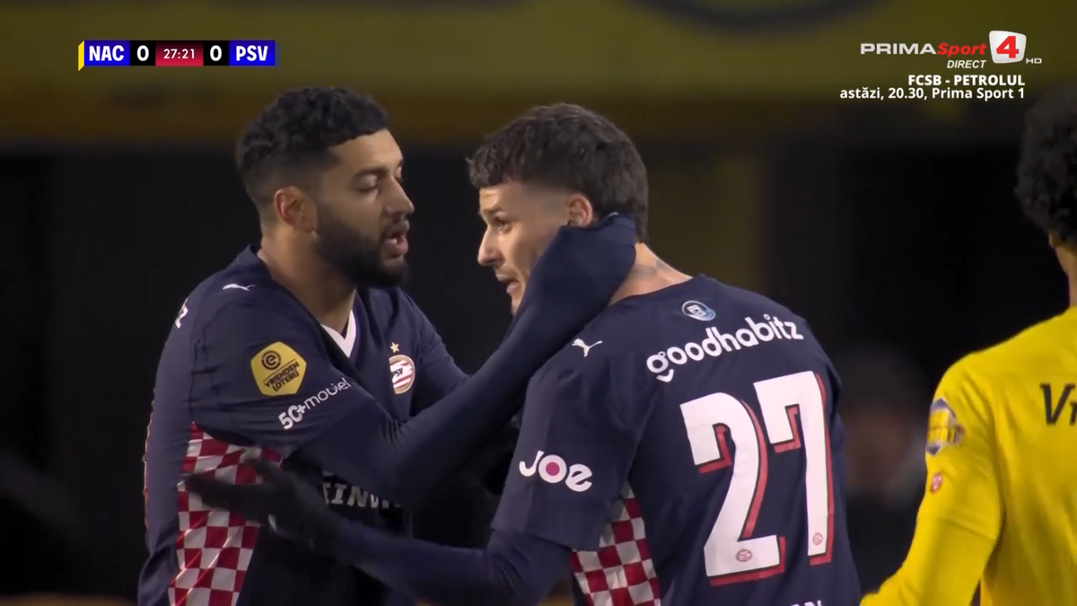 Dennis Man, în NAC Breda - PSV