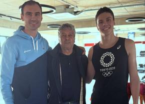 Mircea Lucescu i-a „întrerupt” antrenamentul lui David Popovici » Cum a fost posibil