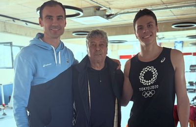 Mircea Lucescu i-a „întrerupt” antrenamentul lui David Popovici » Cum a fost posibil