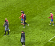 Imagini de la finalul meciului FCSB - Petrolul