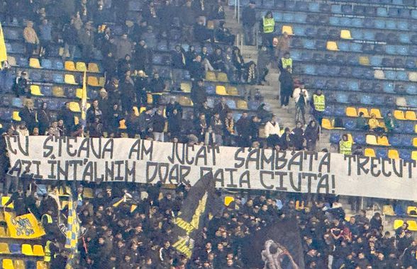 „Azi întâlnim doar oaia ciută!” » Bannerul provocator apărut pe Arena Națională, la FCSB - Petrolul