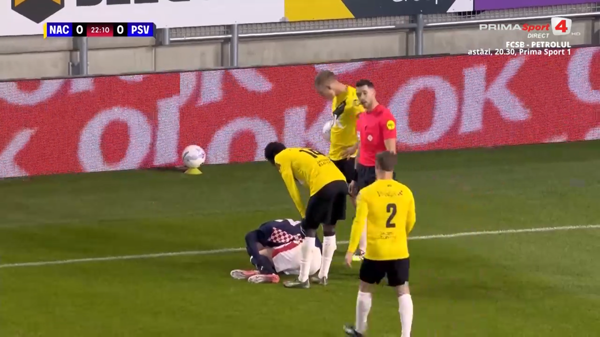 Cu Dennis Man pe teren 70 de minute, PSV a obținut o victorie scurtă cu NAC Breda