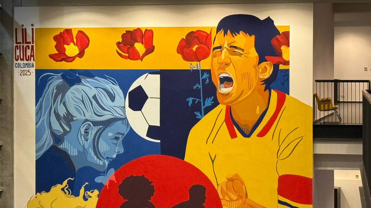 Imaginea cu Gheorghe Hagi apărută la Arena Națională » Ce semnifică muralul
