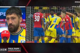 Paul Papp a revăzut faza la interviu și a făcut analiza: „E cot în gură. Dar l-am felicitat pe Kovacs”
