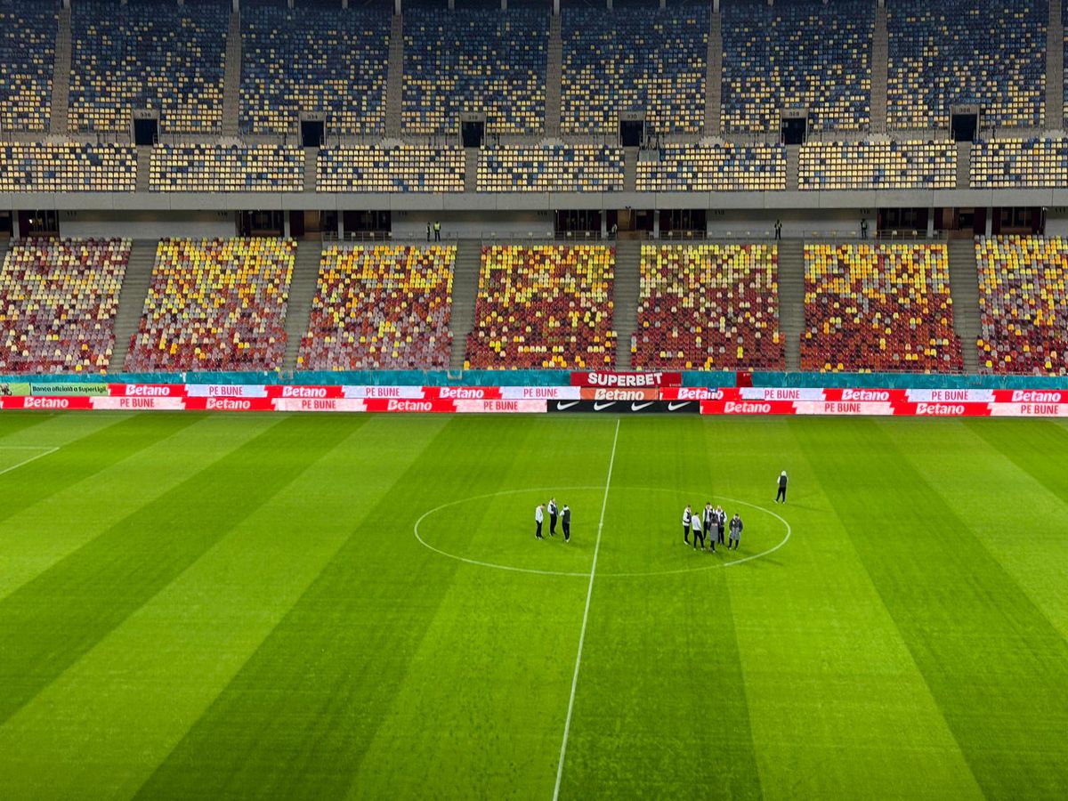 FCSB - Petrolul, imagini înainte de meci de la Arena Națională