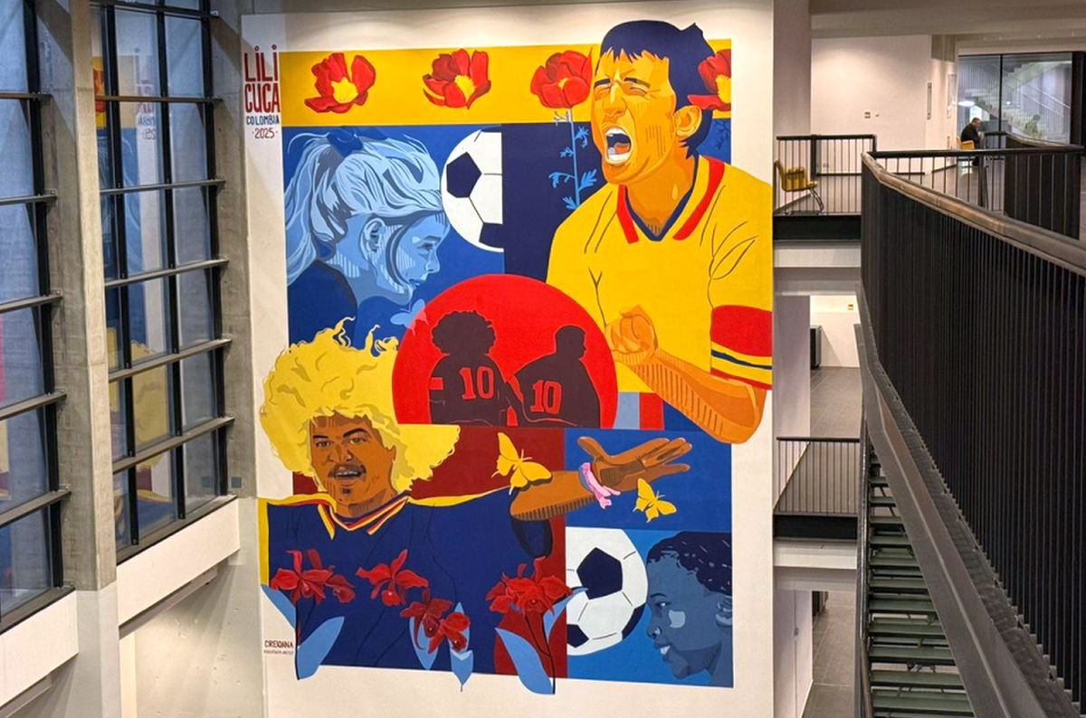 Imaginea cu Gheorghe Hagi apărută la Arena Națională » Ce semnifică muralul