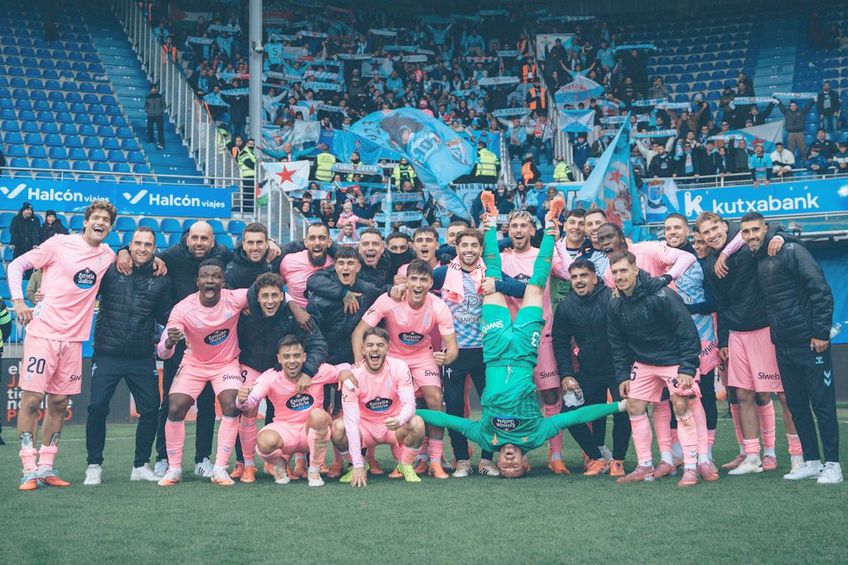 Ionuț Radu, după Alaves - Celta Vigo // FOTO: Instagram Celta Vigo