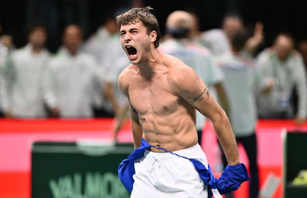 Flavio Cobolli, eroul Italiei în semifinalele Cupei Davis: „Am câștigat luptând cu sânge în gură”