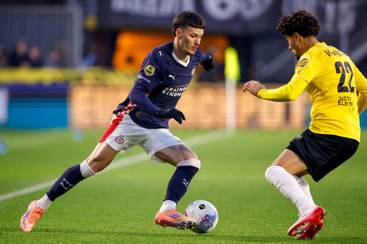 Dennis Man, în NAC Breda - PSV